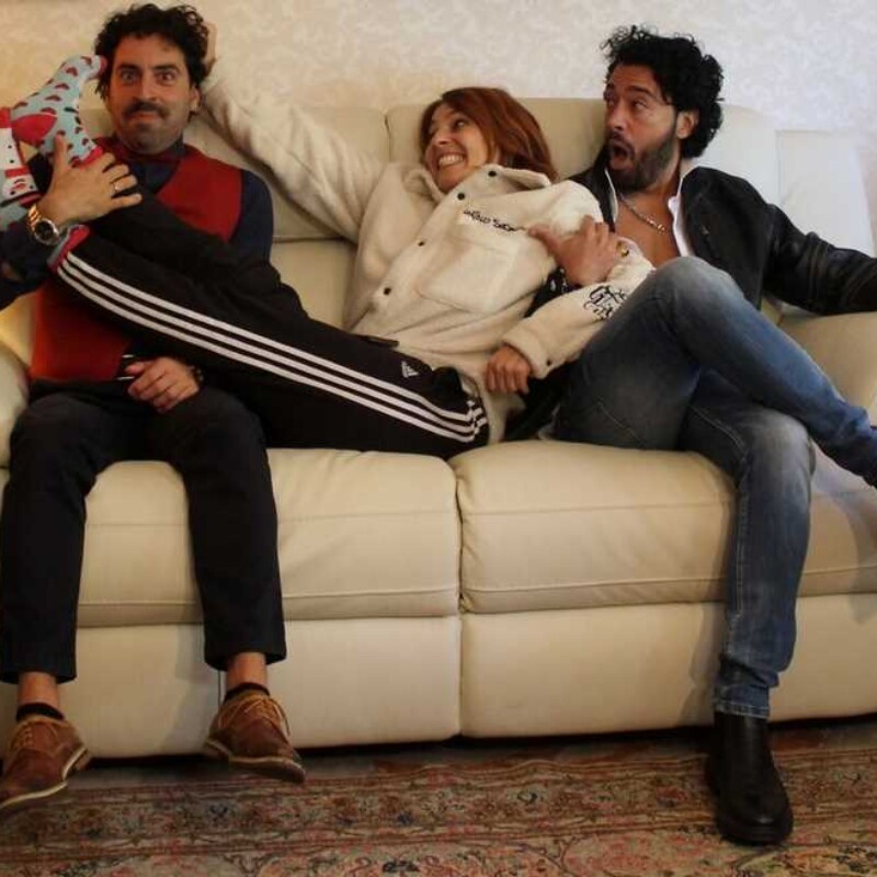 Gabriele Vitale, Claudia Perna e Manfredi Russo