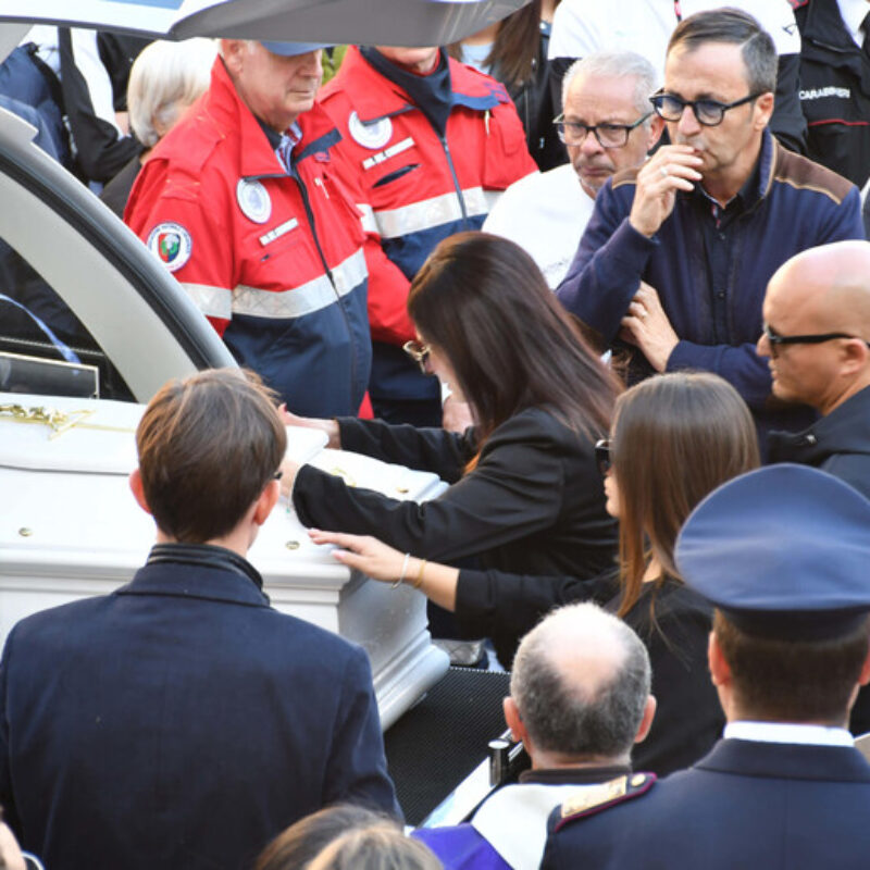 la sorella di margaret ai funerali