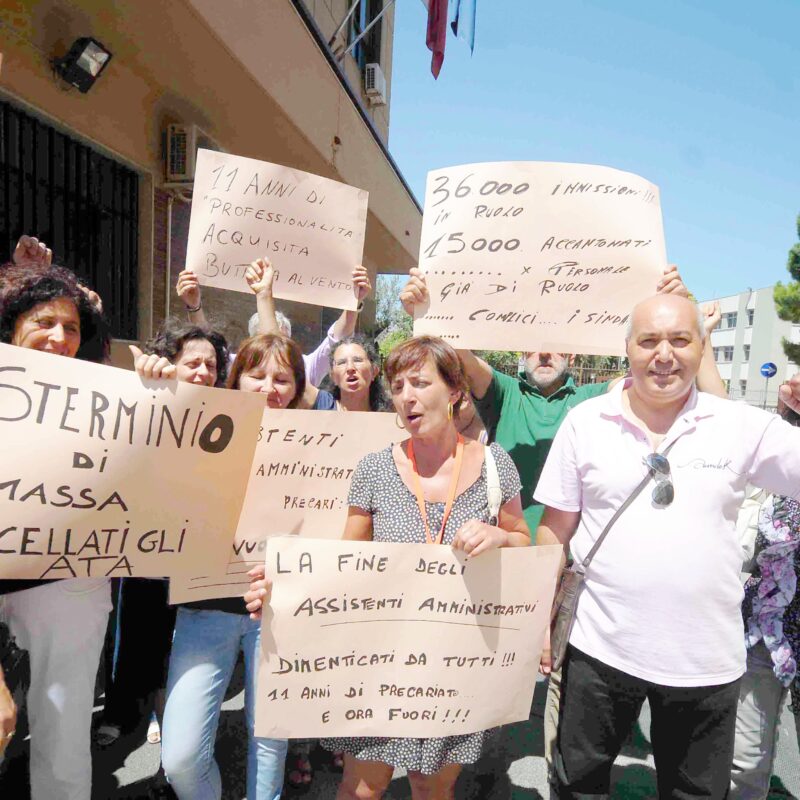 personale ata protesta