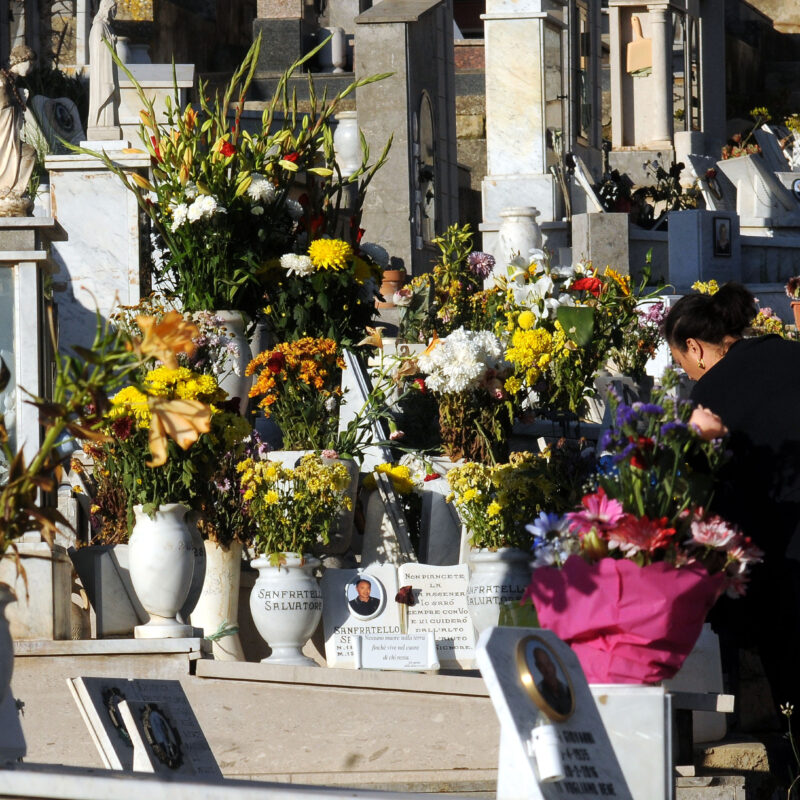 PALERMO.CIMITERO DEI ROTOLI,COMMEMORAZIONE DEI DEFUNTI...Ph.Alessandro Fucarini.