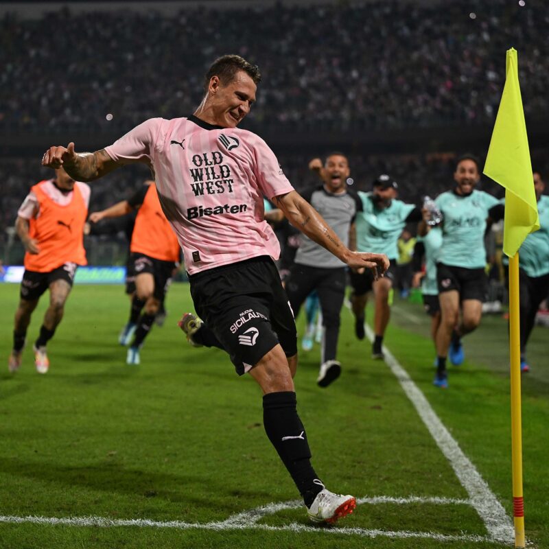 Palermo 23/10/2023: durante la partita di Serie B Palermo vs Spezia allo Stadio Renzo Barbera di Palermo(Foto Tullio Puglia)