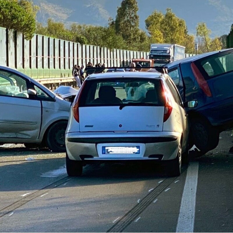 PALERMO.Incidente mortale sulla Palermo Agrigento,morti due uomini...Ph.Alessandro Fucarini.