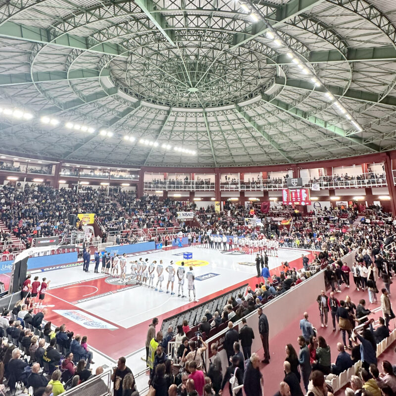 Il PalaShark (foto Federico Tarantino)