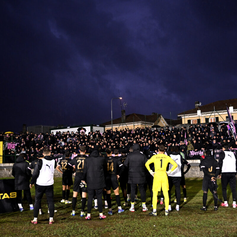 Palermo 07/12/2024: durante la partita di Serie B Carrarese vs Palermo allo Stadio Dei Marmi di Carrara(Foto Tullio Puglia)