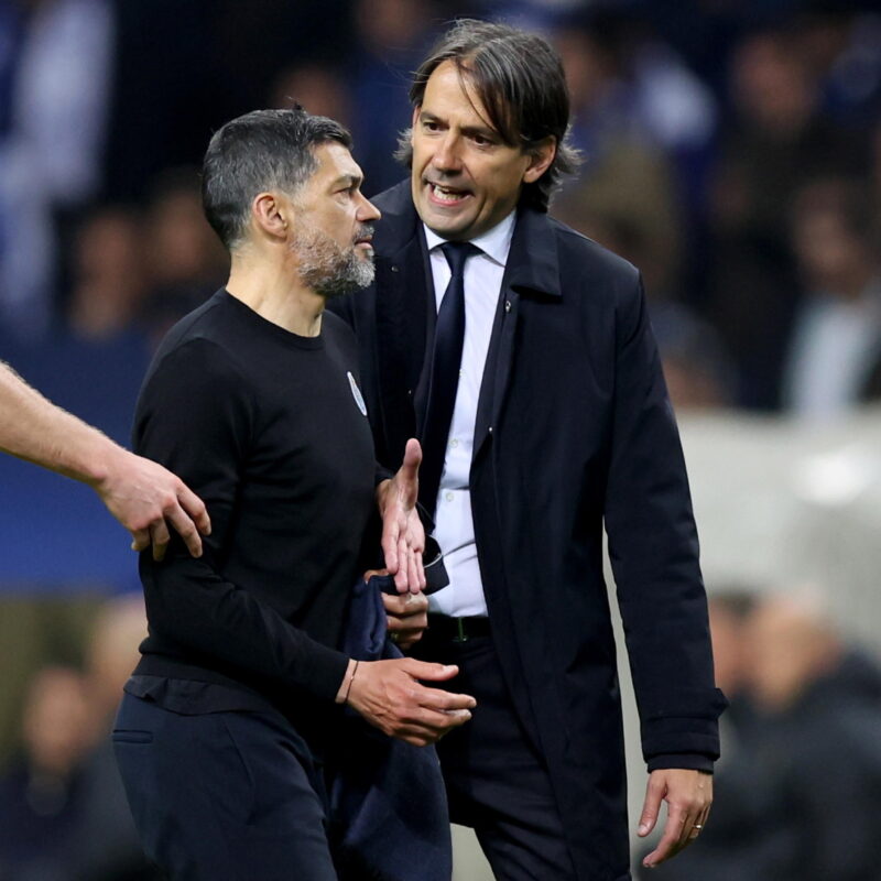 Sergio Conceicao e Simone Inzaghi