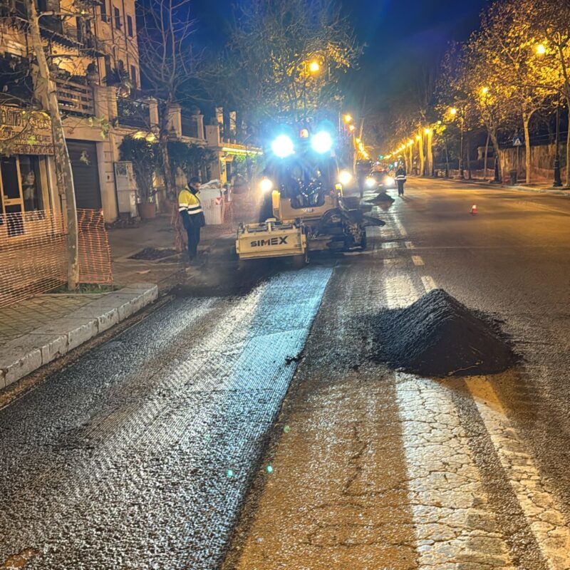 Palermo.Strade con buche e asfalto dissestato.Nella foto Via Villaermosa. Ph.Alessandro Fucarini