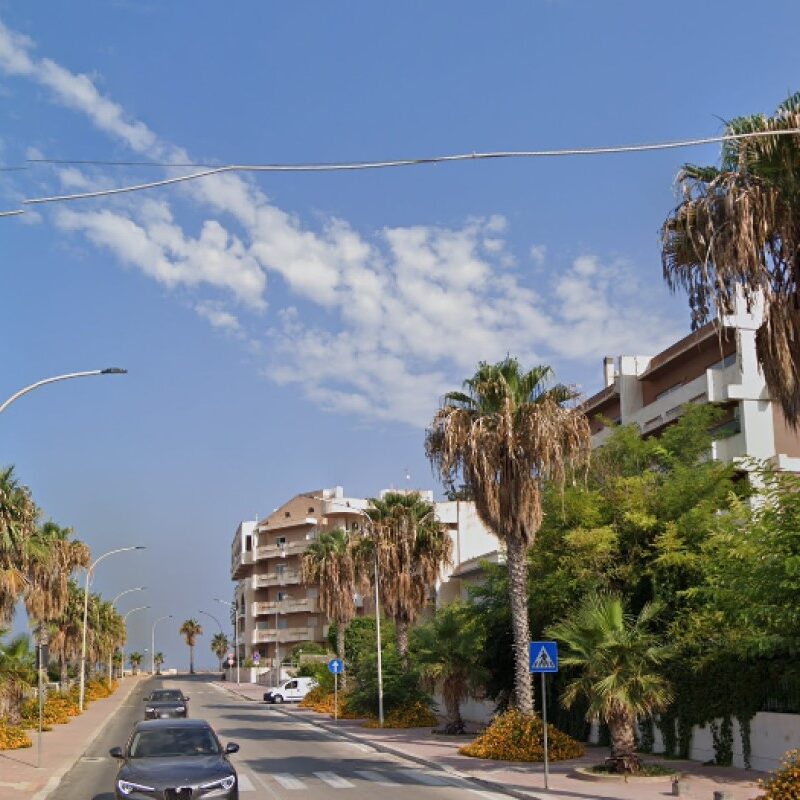 Il lungomare Boeo, a Marsala