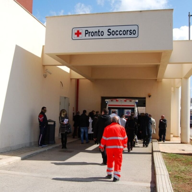 Il pronto soccorso dell'ospedale Borsellino di Marsala