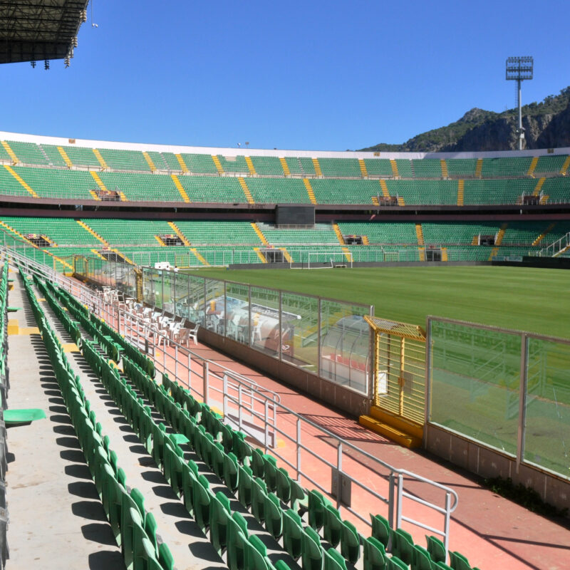 Lo stadio Renzo Barbera (foto Alessandro Fucarini)