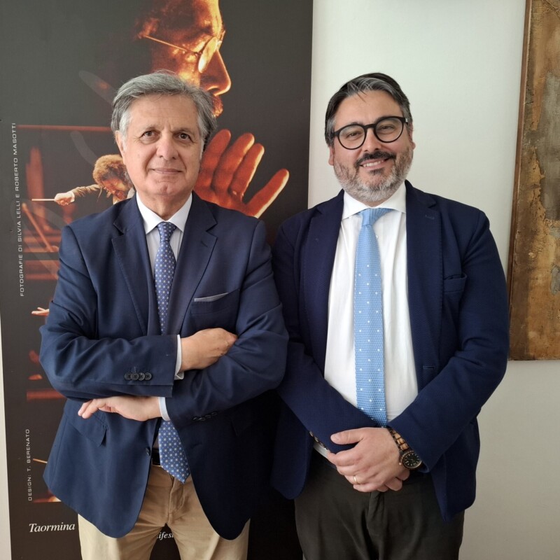 Sergio Bonomo e Felice Panebianco