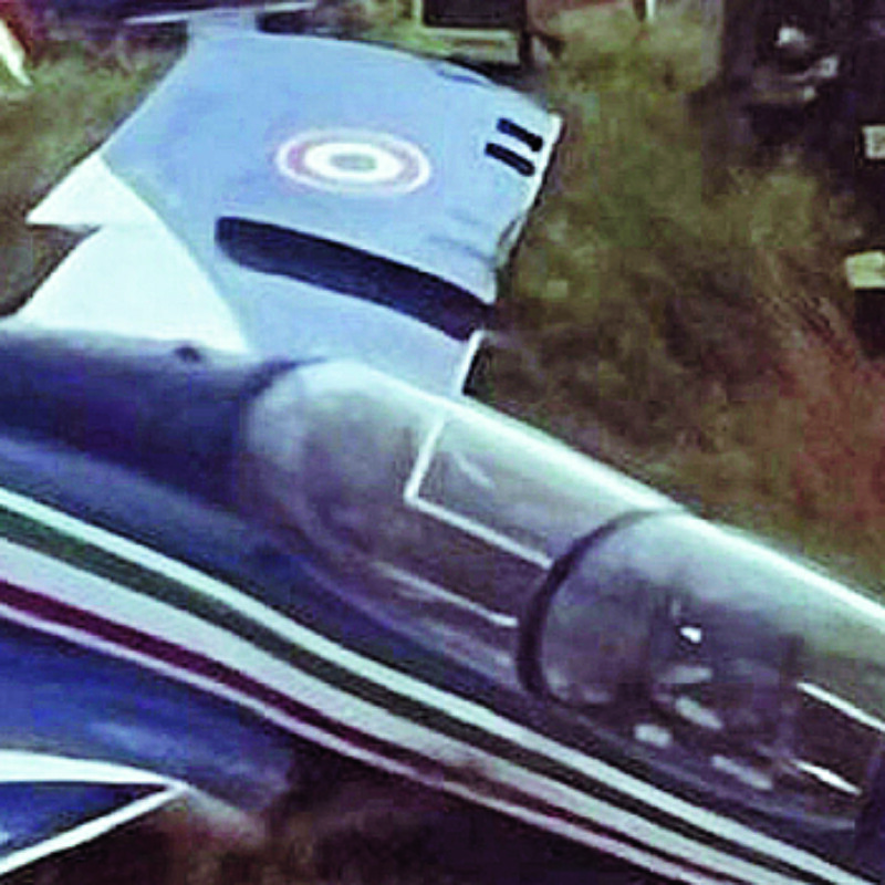 A Pantelleria nell'incidente all'aeroporto sono stati coinvolti tre aerei delle Frecce tricolori. Uno dei piloti è stato trasportato in ospedale per una sospetta frattura alle gambe. Un aereo sarebbe andato fuori pista e avrebbe perso una ruota, 6 Maggio 2025. ANSA/US VVFF+++ ANSA PROVIDES ACCESS TO THIS HANDOUT PHOTO TO BE USED SOLELY TO ILLUSTRATE NEWS REPORTING OR COMMENTARY ON THE FACTS OR EVENTS DEPICTED IN THIS IMAGE; NO ARCHIVING; NO LICENSING +++NPK+++