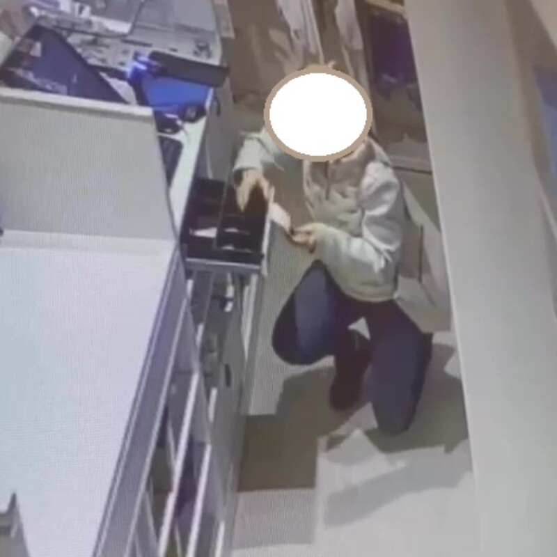 Il furto dalla cassa