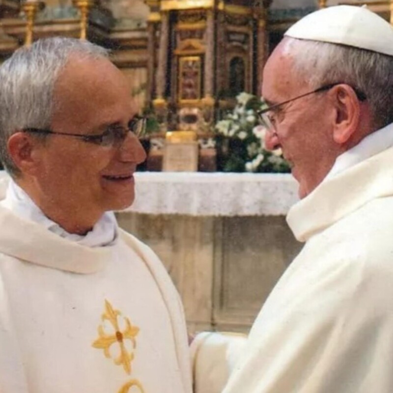 epa12051791 A handout photo made available by the Holy See press office shows the project of the tomb of late Pope Francis in the Basilica of Santa Maria Maggiore in Rome, Italy, 24 April 2025. Pope Francis' tomb has been made of Ligurian marble and only bears the inscription Franciscus, his name in Latin, the Vatican said. EPA/HOLY SEE PRESS OFFICE HANDOUT -- BEST QUALITY AVAILABLE --HANDOUT EDITORIAL USE ONLY/NO SALES