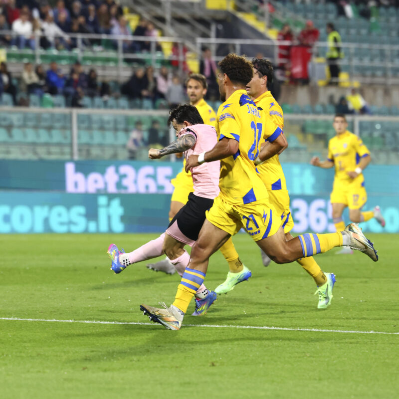 Palermo 09/05/2024: durante la partita di Serie B Palermo vs Frosinone allo Stadio Renzo Barbera di Palermo.(Foto Tullio Puglia)