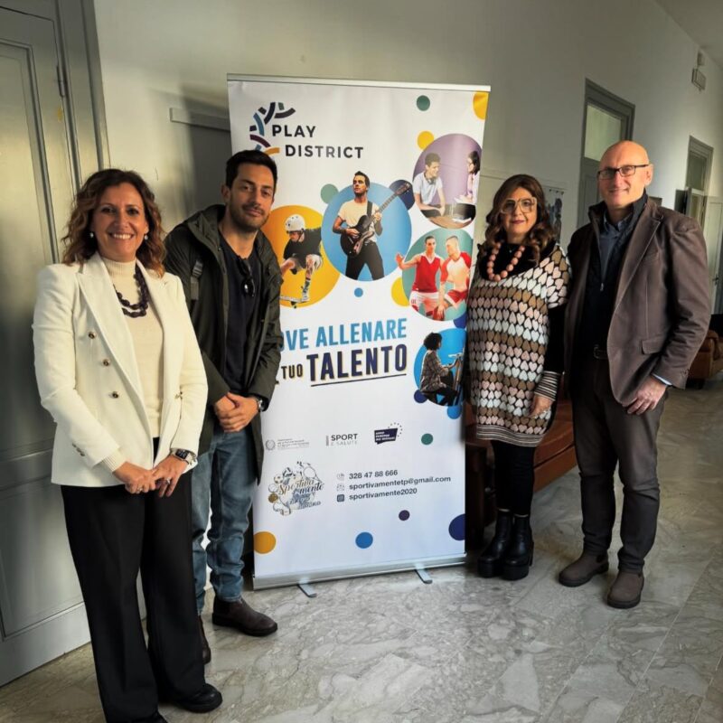 Da sinistra: Valeria Ferranti, Emanuele Basile, Mariella De Luca e Salvo Minaudo