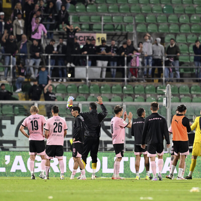 Palermo 13/05/2025: durante la partita di Serie B Palermo vs Carrarese allo Stadio Renzo Barbera di Palermo(Foto Tullio Puglia)