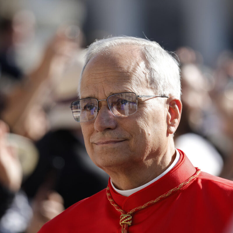 New cardinals Robert Francis Prevost during a consistory ceremony in Saint Peter's Square, Vatican City, 30 September 2023. ANSA/GIUSEPPE LAMI. The pontiff creates 21 new cardinals