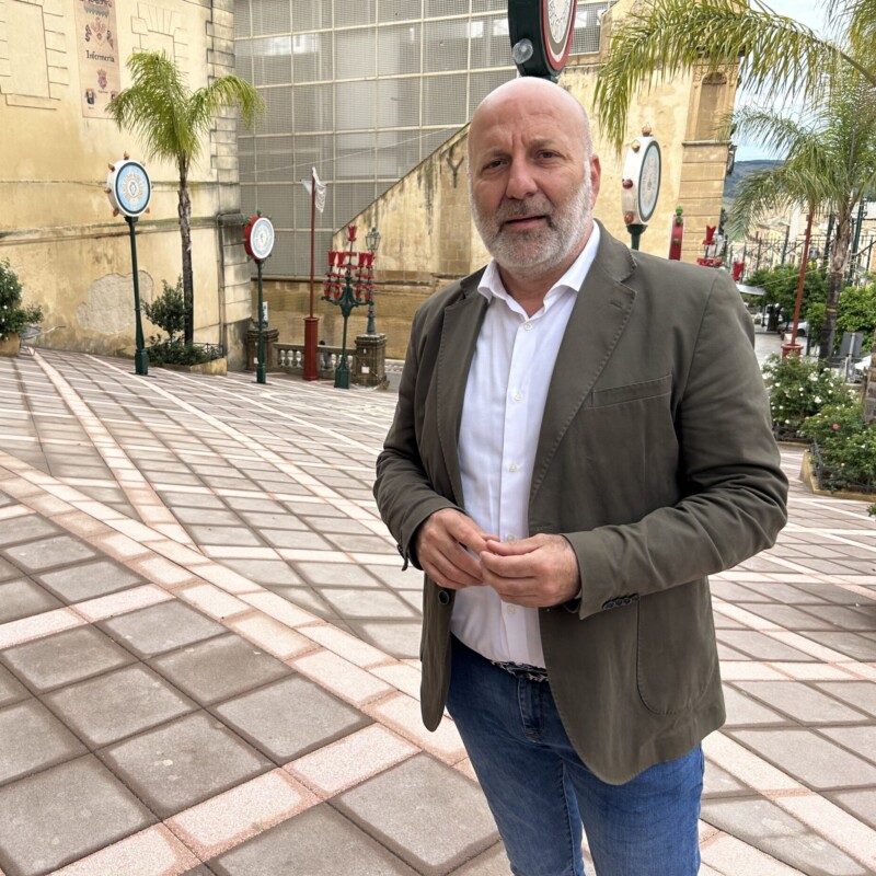 Il sindaco di Sambuca Giuseppe Cacioppo