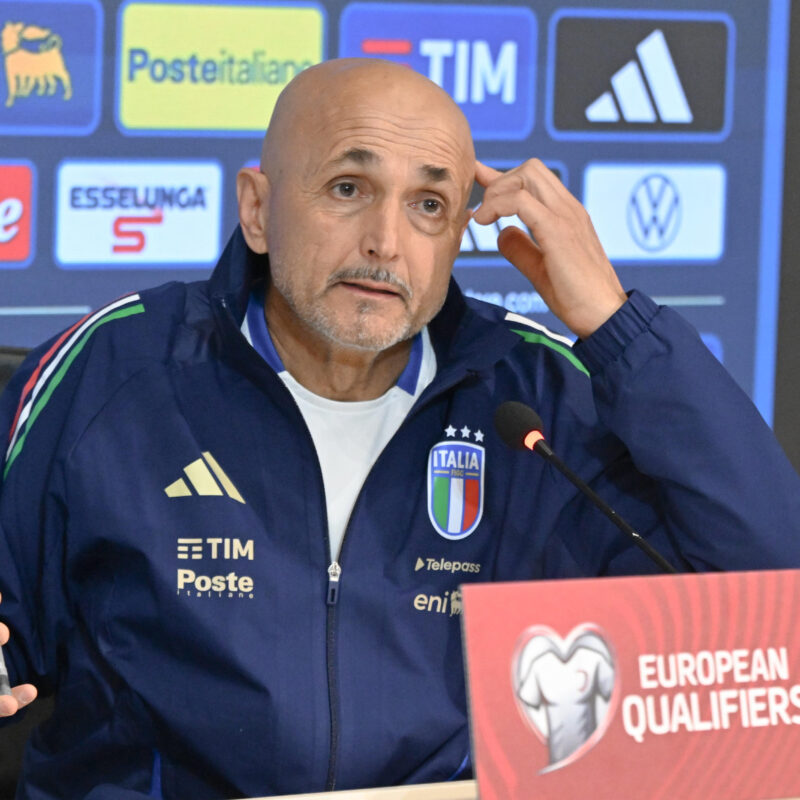 Il tecnico della Nazionale Luciano Spalletti