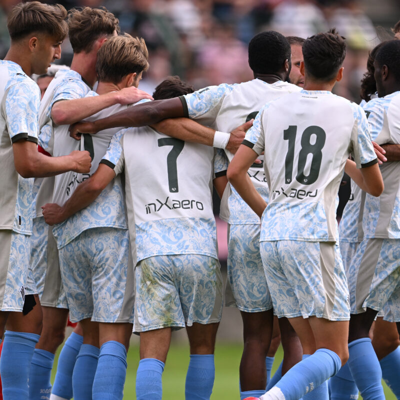 Chatillon (Aosta) 27/07/2025, durante la partita amichevole Palermo FC vs AC Bra durante il pre-season Training Camp.(Foto Tullio Puglia)