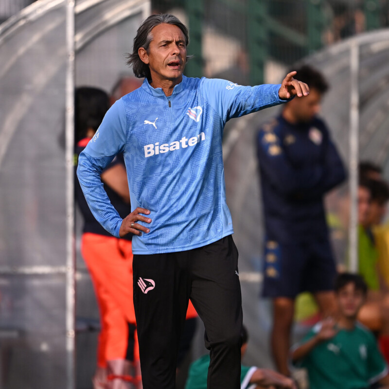 Chatillon (Aosta) 27/07/2025, durante la partita amichevole Palermo FC vs AC Bra durante il pre-season Training Camp.(Foto Tullio Puglia)