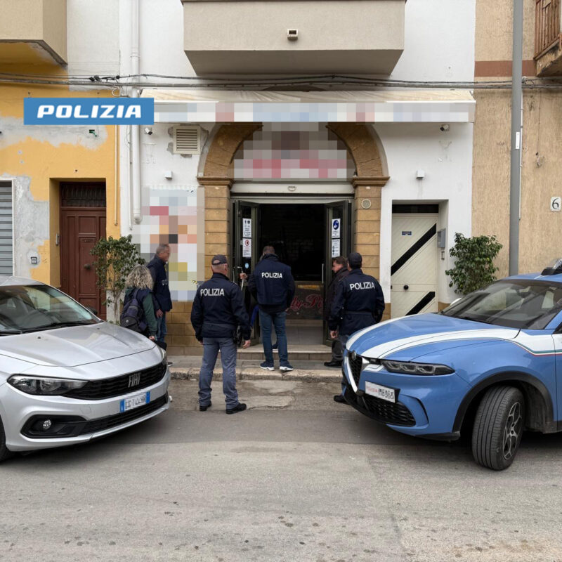 Polizia a Trapani