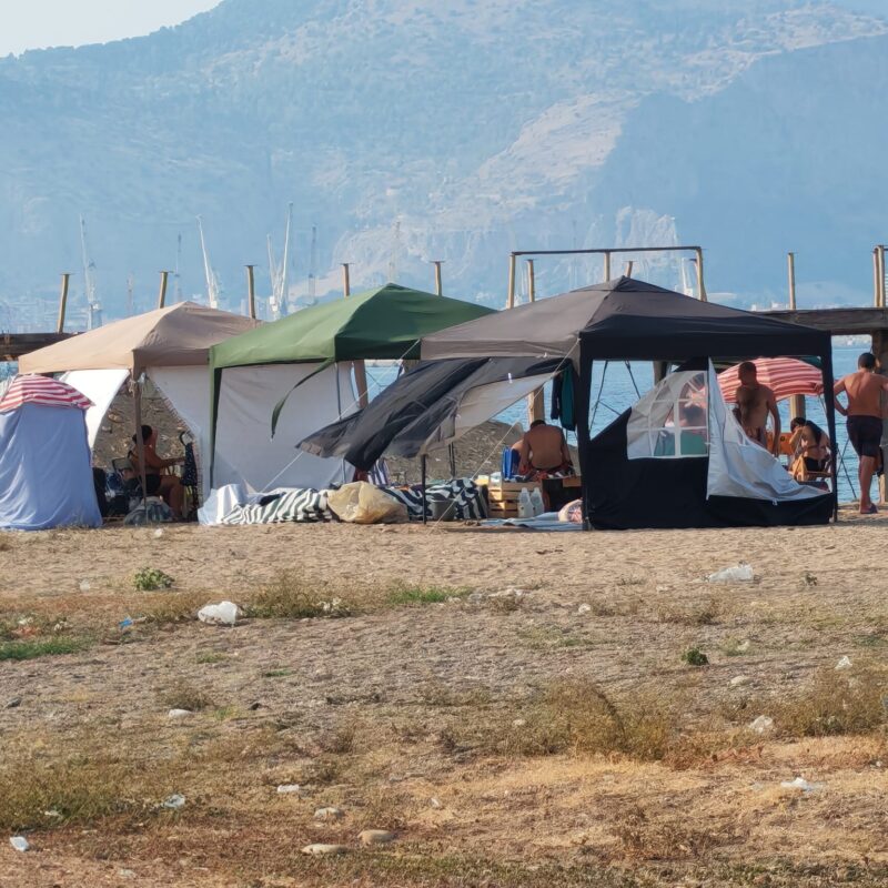 La spiaggia di Romagnolo