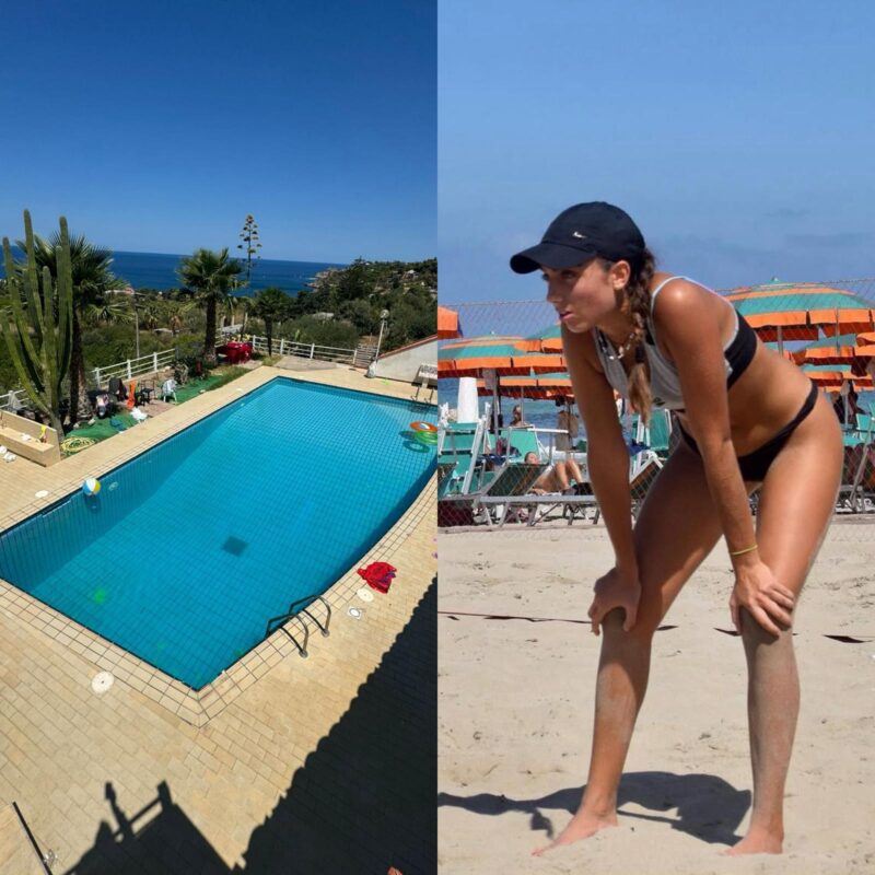 La piscina in cui ha perso la vita Simona Cinà