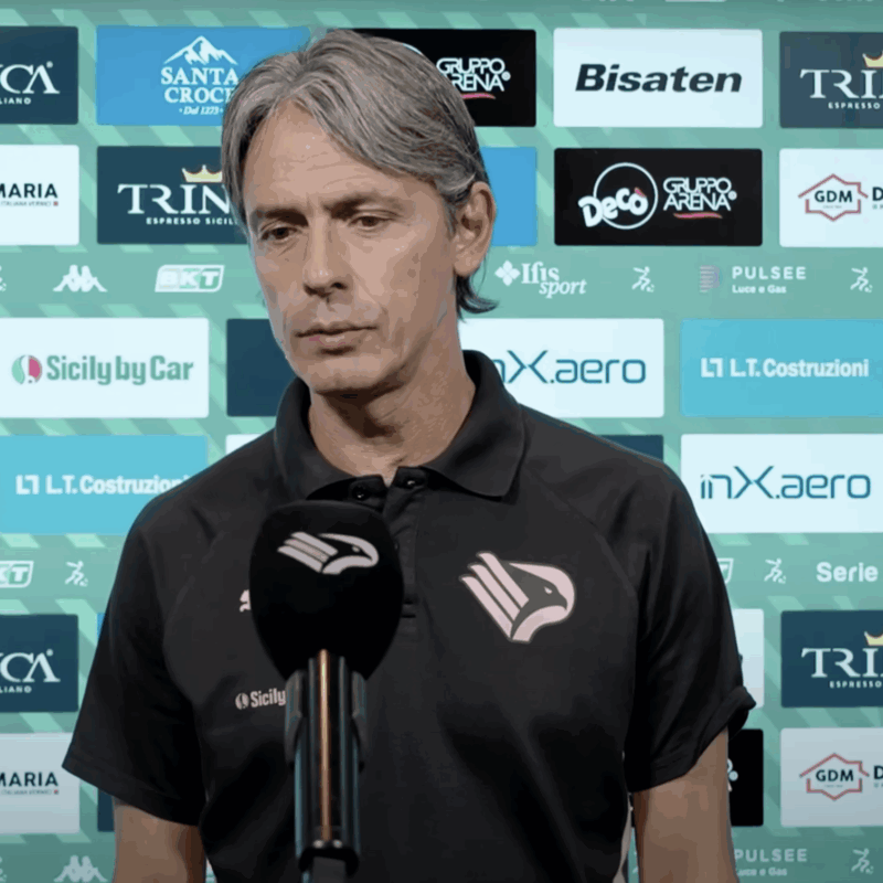 Filippo Inzaghi dopo Palermo-Bari
