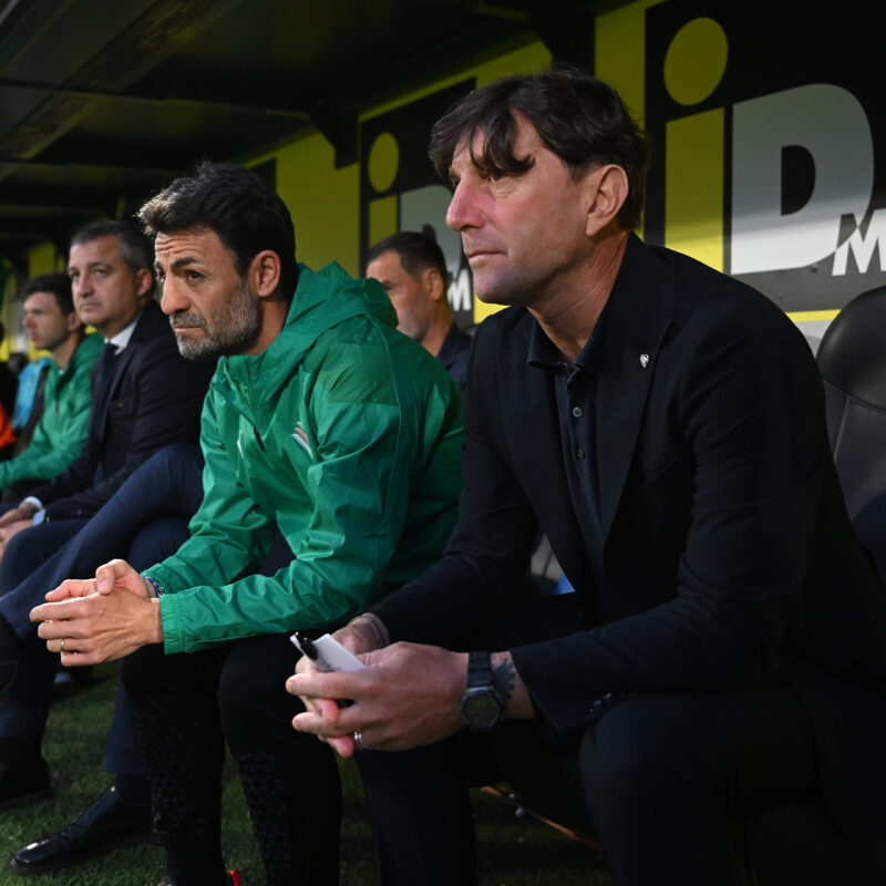 Bolzano 10/05/2023: durante la partita di Serie B Sudtirol vs Palermo allo Stadio Druso di Bolzano(Foto Tullio Puglia)