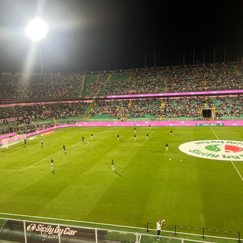 Palermo 23/08/2025: durante la partita di Serie B Palermo vs Reggiana allo Stadio Renzo Barbera di Palermo(Foto Tullio Puglia)