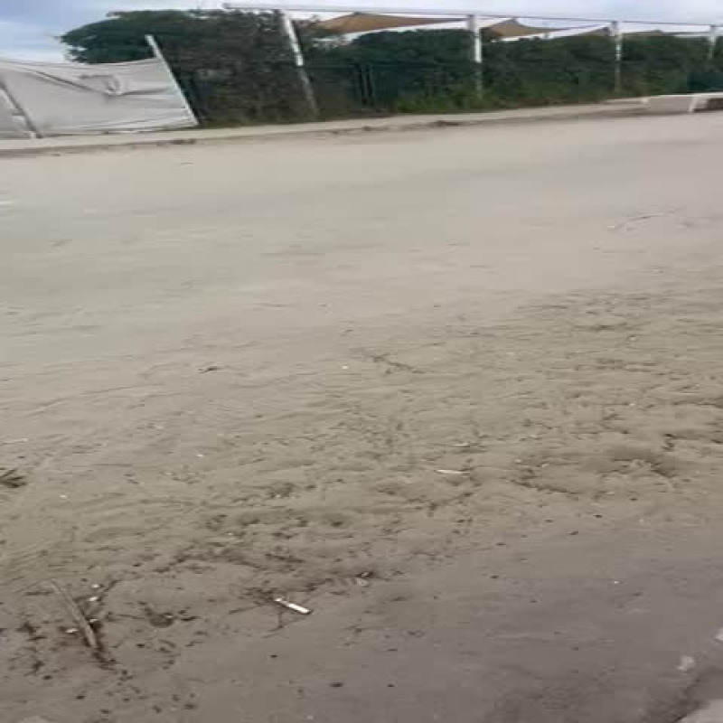 Viale Regina Elena, la «spiaggia pedonale» di Mondello