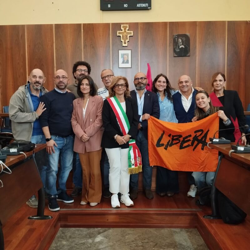 La commemorazione nell'aula consiliare