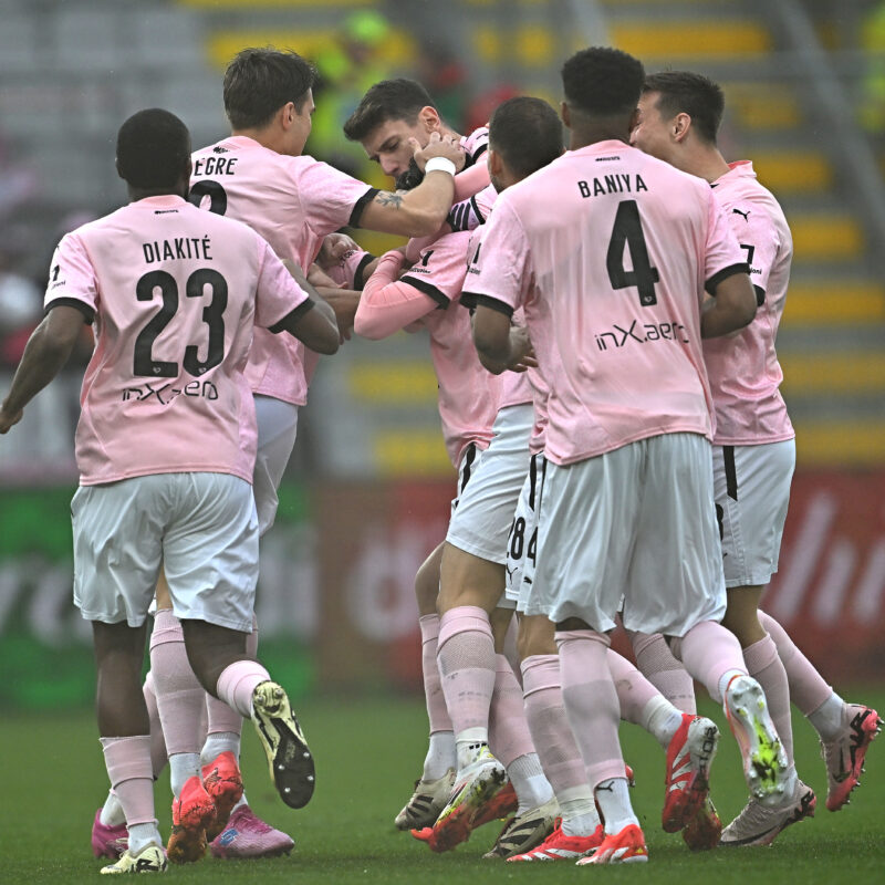 La Spezia 09/02/2025: durante la partita di Serie B Spezia vs Palermo allo Stadio Alberto Picco della Spezia(Foto Tullio Puglia)