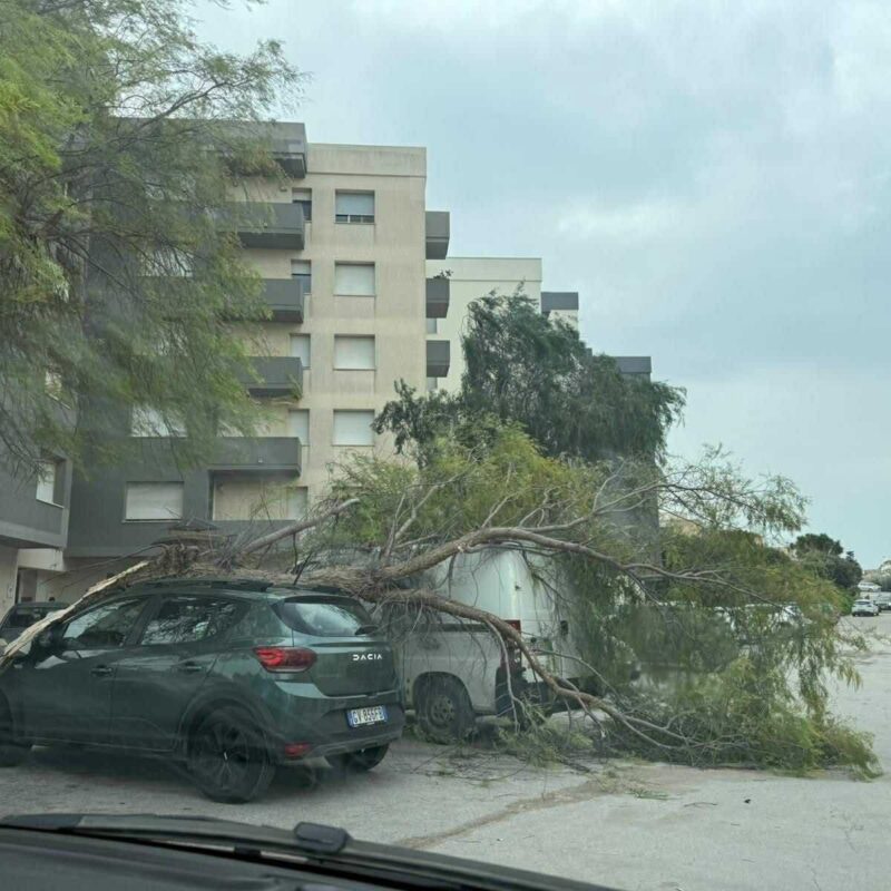 Marsala, raffiche di vento a 60 chilometri orari e prime piogge