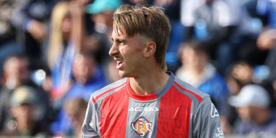 US Cremonese's forward Dennis Johnsen during the Italian Serie A soccer match Como 1907 vs US Cremonese at Giuseppe Sinigaglia stadium in Como, Italy, 27 September 2025, Italy, ANSA / ROBERTO BREGANI