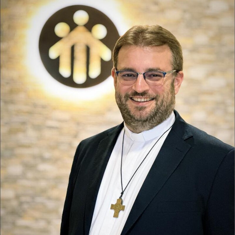 Don Arnaldo Riggi, direttore dell'Istituto Don Bosco Ranchibile Palermo