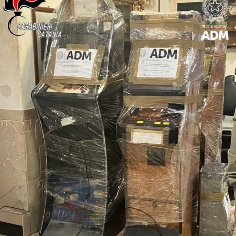 Catania, sequestrati sei totem abusivi in un centro scommesse: sanzioni per 70mila euro
