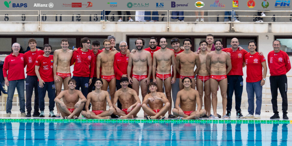 Festa doppia per la Waterpolo Palermo, vittoria nel derby col Catania e terzo posto in A-2