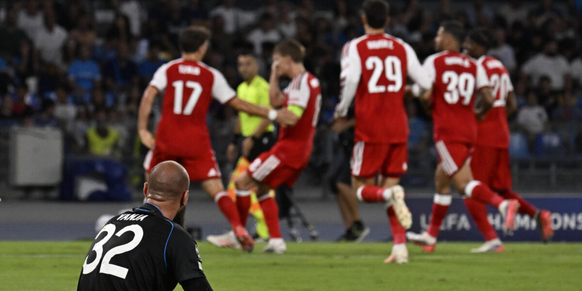 Il Napoli cade al Maradona con l'Arsenal 1-0