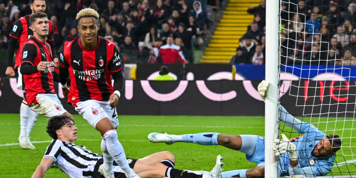 Il Milan si riscatta e sbanca Udine, per Runjaic è la sesta sconfitta di fila