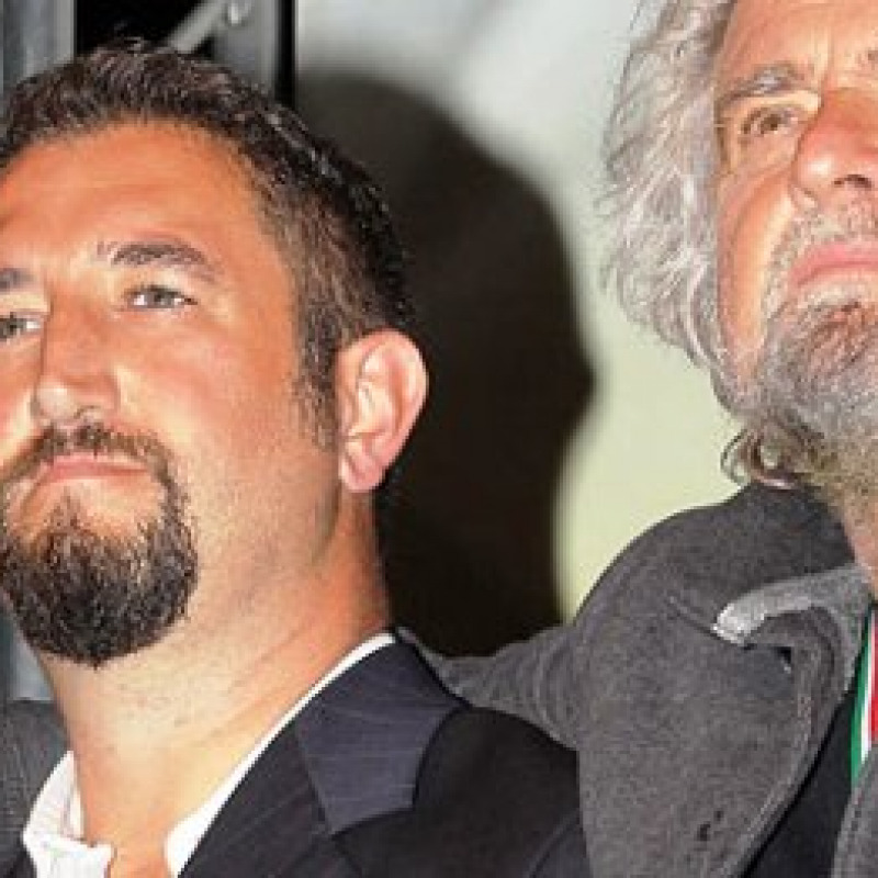 Giancarlo Cancelleri e Beppe Grillo
